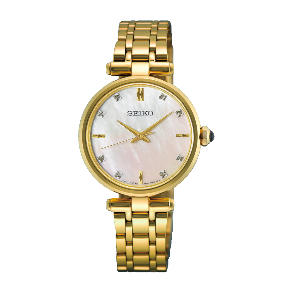 SEIKO QUARTZ Analogue WOMEN Watch HGH008P1