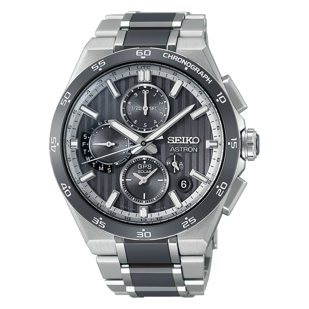 SEIKO Astron GPS Solar Dual Time Chronograph HAB007J1