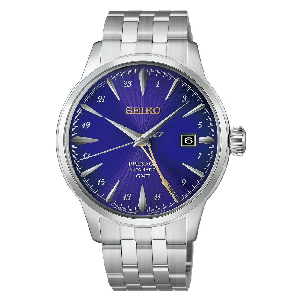 SEIKO 145th Anniversary Presage Cocktail Time GMT Automatic Limited Edition HCB006J1